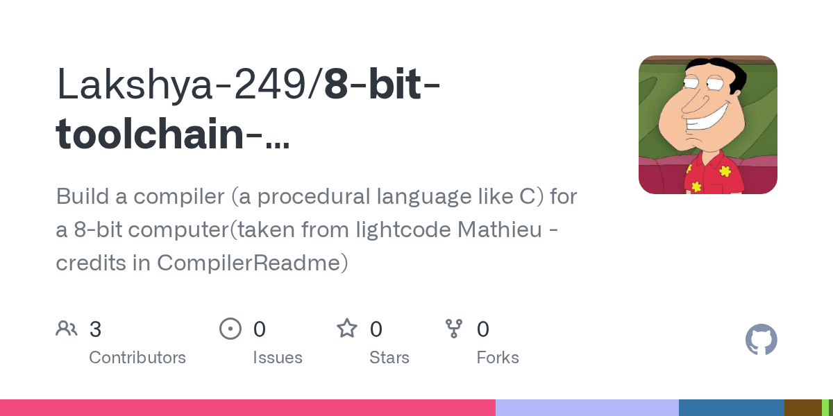 8-Bit Custom Compiler and CPU Simulation