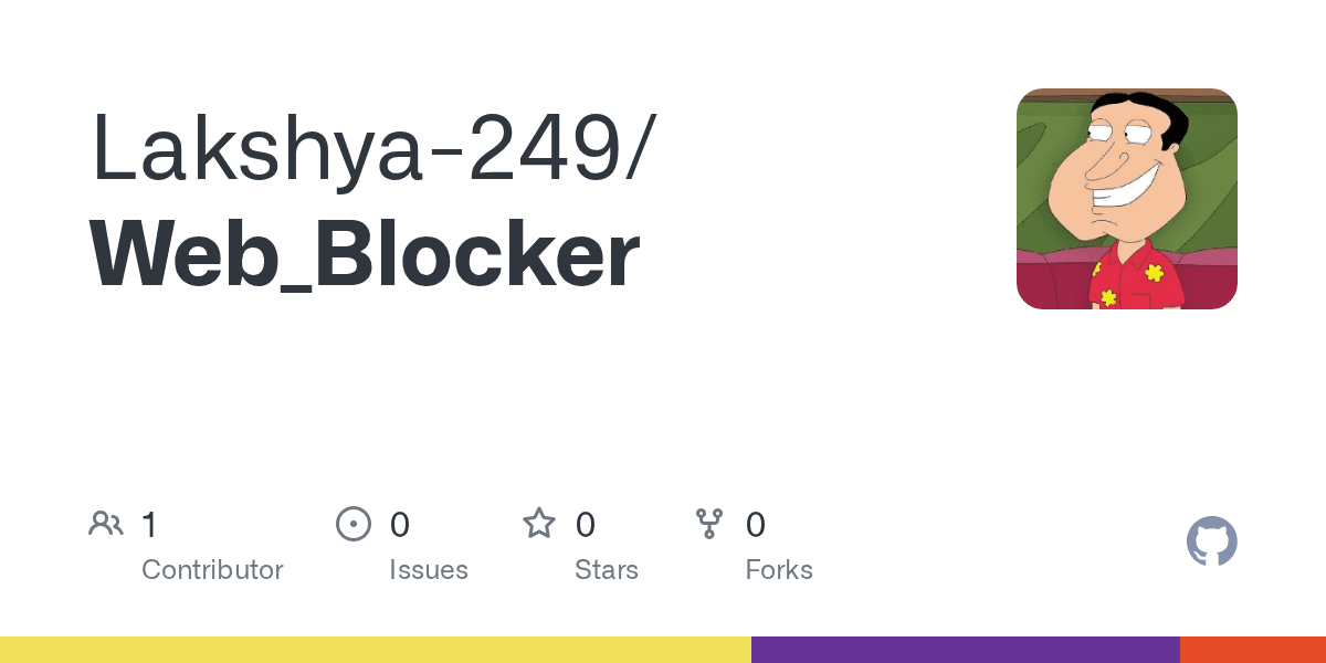 Web Bloacker Extension
